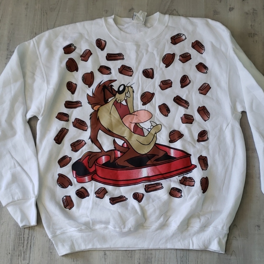 Vintage looney tunes Tasmanian devil sweatshirt